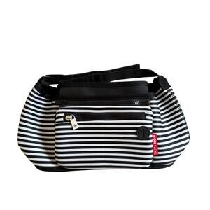 Skip Hop Grab & Go Stroller Organizer Black and White Stripe  Baby Accessory